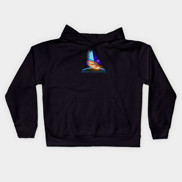 Oumuamua Kids Hoodie by Weird Science Pod